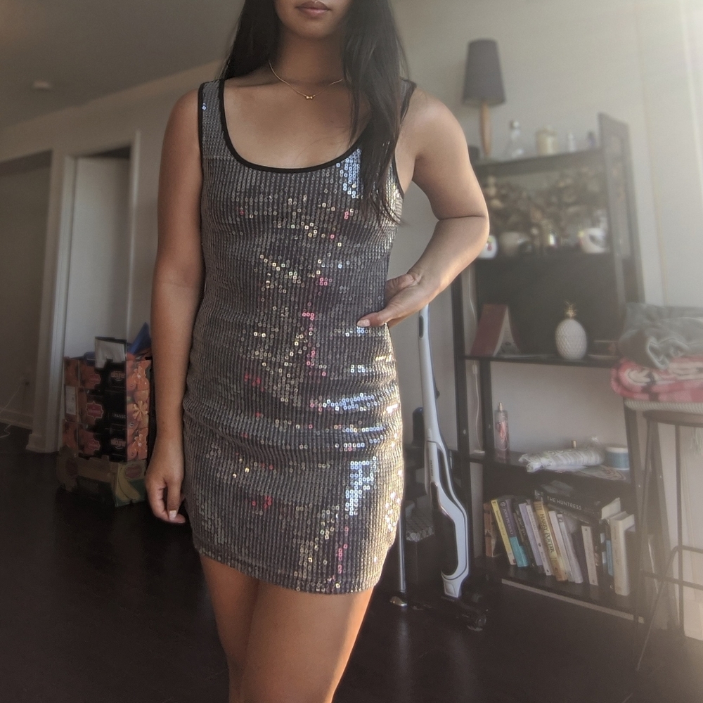 Sparkly sequin dress